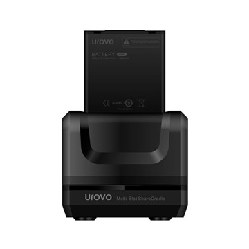 Четырехслотовая зарядная станция для АКБ Urovo DT50/DT50S (ACC-DT50D-4BC) - фото 3