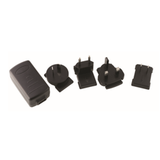 Адаптер USB (5V, 2A), includes EU, UK, US, India plugs, Honeywell для CN80 (50130570-001)