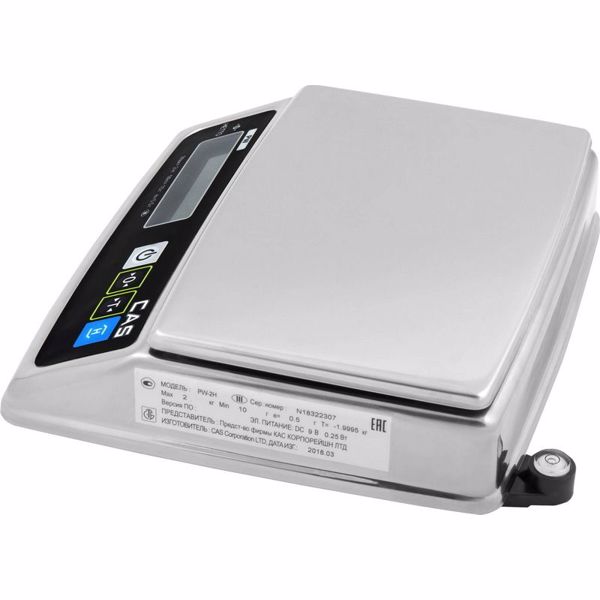 Весы торговые CAS  PW-10H