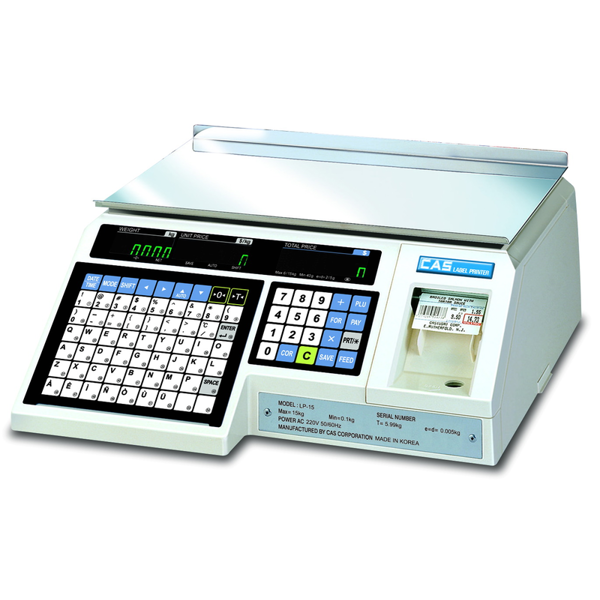 Весы с печатью этикеток CAS LP-15 (1.6)