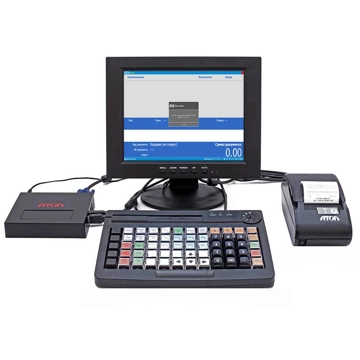 POS-компьютер АТОЛ HUB19 с xPOS ЕГАИС + АТОЛ 11Ф Черный ФН (39305) - фото 1