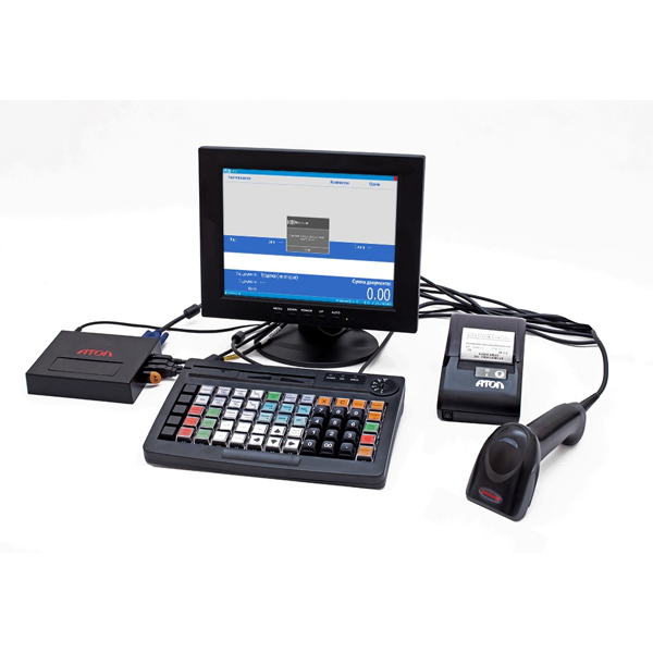 POS-компьютер АТОЛ HUB19 с xPOS ЕГАИС + АТОЛ 11Ф Черный. Без ФН (40836)