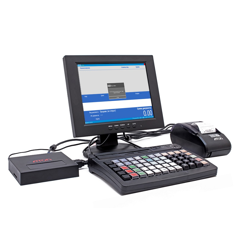 POS-комплект 10" HUB19 черный 54ФЗ, SJ-1088, KB-60 MSR, Без ФР, Linux, Frontol xPOS (43760)