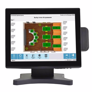 Сенсорный POS-монитор 15" АТОЛ CPOS-15TM P-CAP (40853) - фото