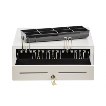 Денежный ящик АТОЛ CD-410-W белый, 24V (38719) - фото 2