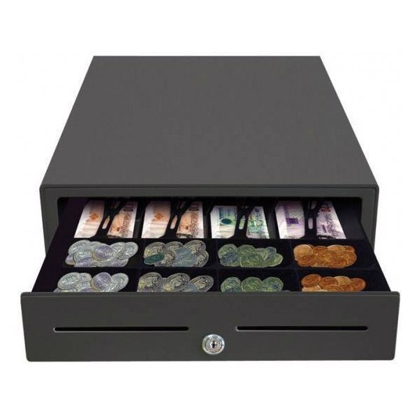 Денежный ящик АТОЛ EC-410-B черный, 24V, для Штрих-ФР (39760)