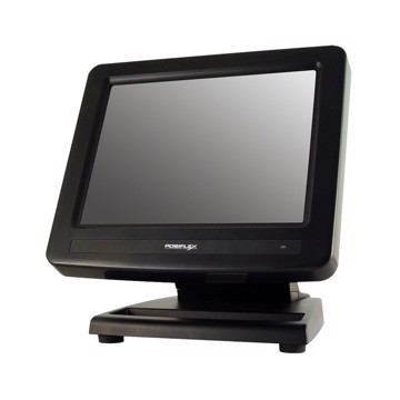 POS-монитор 8" Posiflex LM-2008E-B черный, пластиковая подставка (19887) - фото