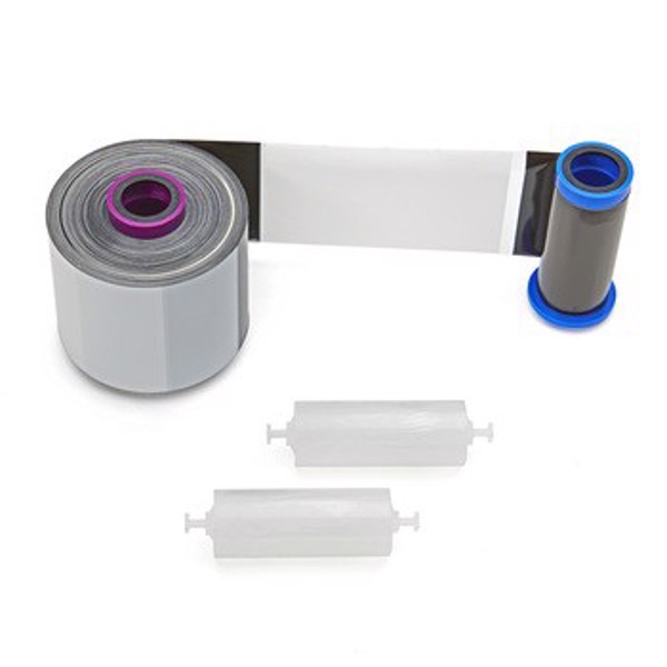 Красящая лента для ZXP7 WrKr White/Black, 2000 отпечатков (800077-781EM)