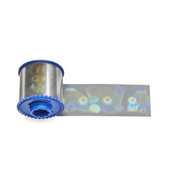 Лента ламинационная для ZXP7 1 mil, Top, Holographic Wallpaper,  “Safe Globe” Design, 750 (800086-068)