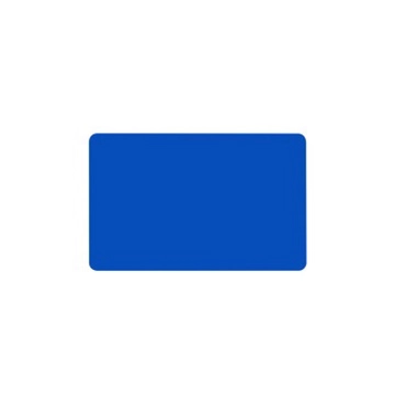Пластиковые карты синие Zebra, 30mil, 500 шт (104523-134) - фото