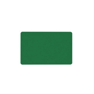 Пластиковые карты Zebra зеленые, 30mil, 500 шт (104523-135) - фото