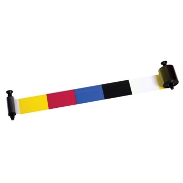 Цветная лента 5 панелей YMCKO (300 оттисков/ролик) (R5F008EAA) - фото