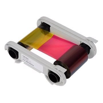 1/2 панель цветная лента YMCKO (400 оттисков/ролик) (R5H004NAA) - фото