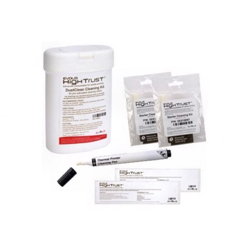 Комплект очистки (для подающих роликов и печатной головки) 2 влажных карт типа "T" и 1 чистящий карандаша. (ACL008) - фото