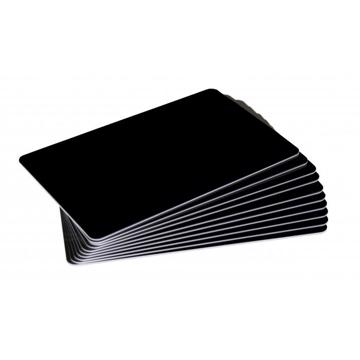 Карты черные матовые Evolis PVC-U 500 шт  (C8001) - фото