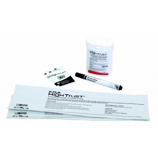 Комплект чистки роликов и печатной головки, 5 клейких лент, 5 чистящих тампонов, 60 чистящих салфеток для чистки роликов (A5011)