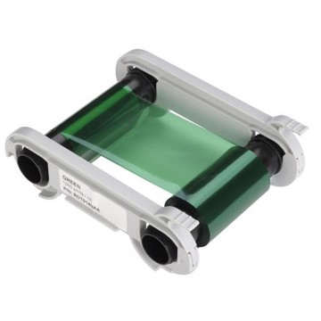 Монохромная лента на 600 оттисков. Зелёная. (R2214) - фото