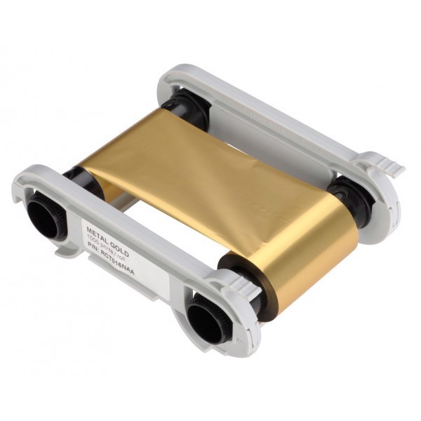 Монохромная лента на 500 оттисков. Золотистая. (R2216)