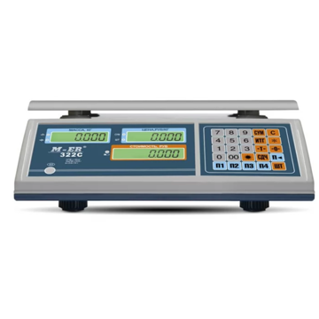 Весы торговые MERTECH M-ER 322AC-15.2 "Ibby" LCD MER3010 - фото 1