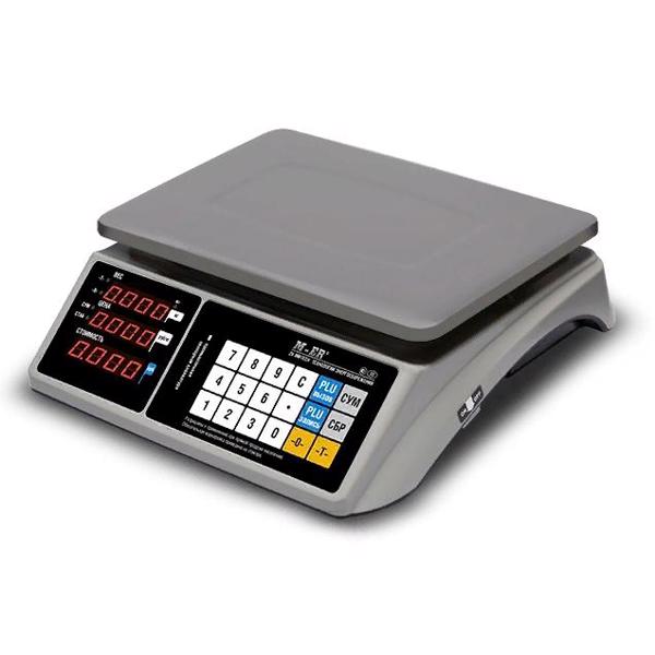 Торговые настольные весы MERTECH M-ER 328 AC-15.2 "TOUCH-M" LED MER3123