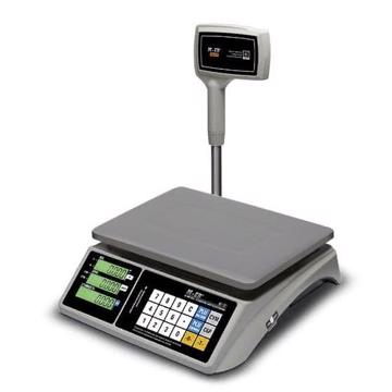Торговые настольные весы MERTECH M-ER 328 ACPX-15.2 "TOUCH-M" LCD MER3125 - фото
