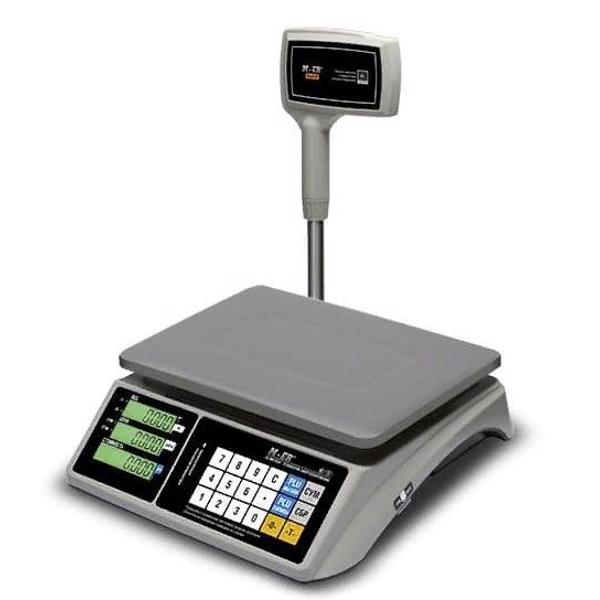 Торговые настольные весы MERTECH M-ER 328 ACPX-32.5 "TOUCH-M" LCD MER3126