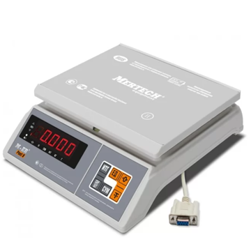 Весы торговые MERTECH M-ER 326 AFU-6.01 "Post II" LED RS-232 MER3101 - фото