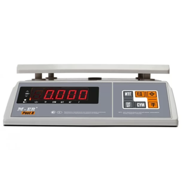 Весы торговые MERTECH M-ER 326 AFU-15.1 "Post II" LED MER3064 - фото 1