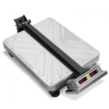 Торговые напольные весы MERTECH M-ER 335 ACP-300.50 "TURTLE" LED MER3116 - фото 2