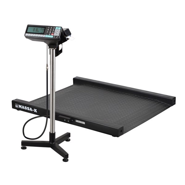 Весы платформенные с печатью этикеток МАССА-К 4D-LM-2-1000-RP (МК10635)
