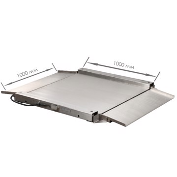 Весы платформенные с печатью чеков МАССА-К 4D-LA.S-2-1500-RC (МК10704) - фото 2