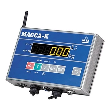 Весы платформенныес печатью этикеток МАССА-К 4D-LA-4-1000-AB (RUEW)  (МК10429) - фото 2