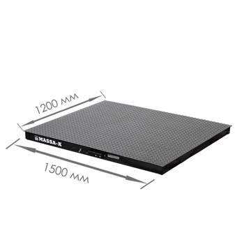 Весы платформенные с печатью этикеток МАССА-К 4D-P-3-1000-RL (МК10467) - фото 3