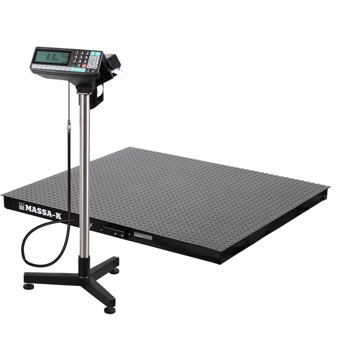 Весы платформенные с печатью этикеток МАССА-К 4D-P-7-2000-RP (МК10492) - фото
