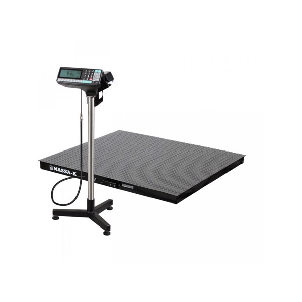 Весы платформенные с печатью этикеток МАССА-К 4D-PM-1-500-RP (МК10315)
