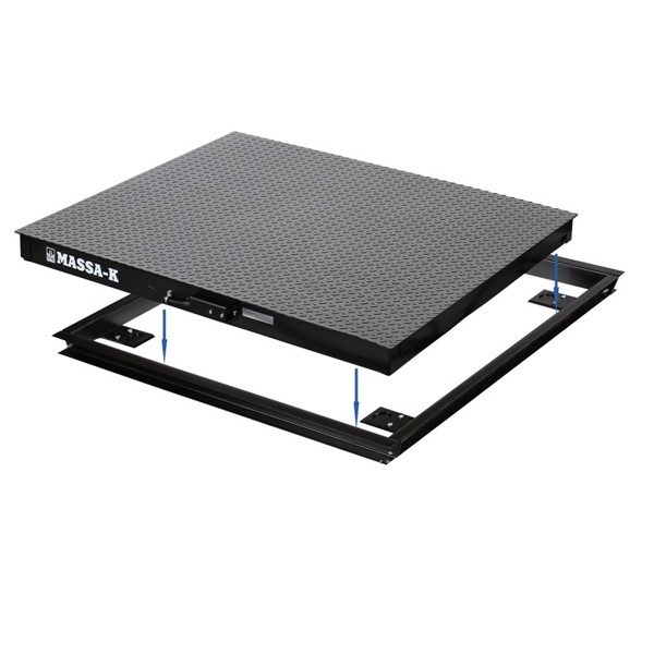 Весы платформенные МАССА-К 4D-PMF-2-1000-AB (МК10538)