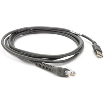 Кабель KBW для сканеров Datalogic (4P, Telephone Connector, DEC VDT) 6 ft (90A051490) - фото
