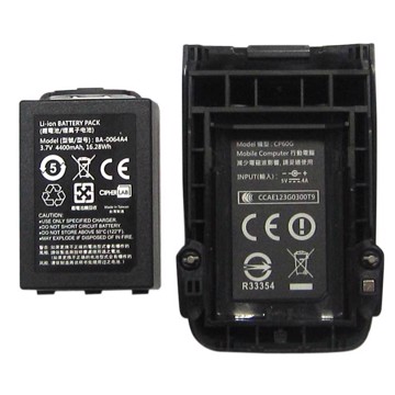 Аккумулятор повышенной емкости CipherLab, LiION, 4400 mAh CP60 (BCP60ACC00105) - фото