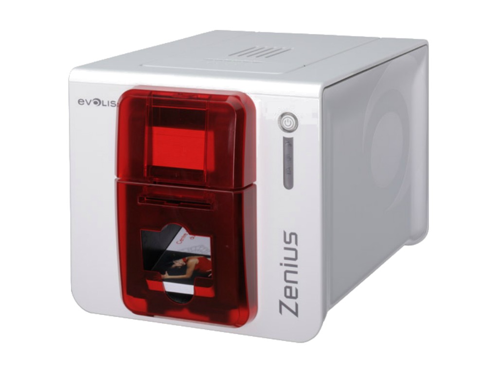 Принтер пластиковых карт Evolis Zenius Expert Mag ISO ZN1HB000RS  односторонний, цветной купить в Москве | цена